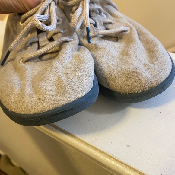 ALLBIRDS Kotare Sand Navy Blue Sole Wool Runners Sneakers Size 9 $125 - Picture 7 of 7